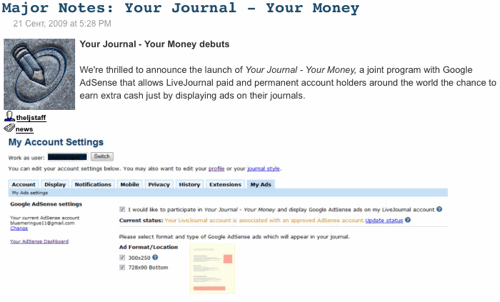 [info]news Your Journal - Your Money